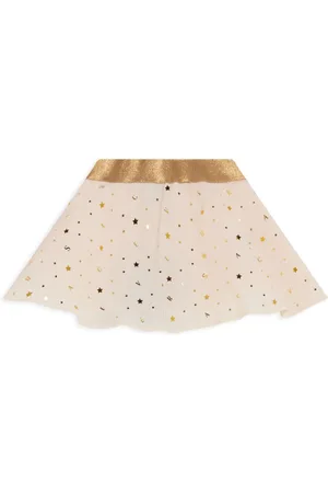 VERSACE Falda con estrellas estampadas