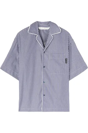 Palm Angels Camisa con logo estampado