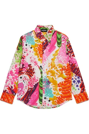 Dsquared2 Camisa con estampado gráfico