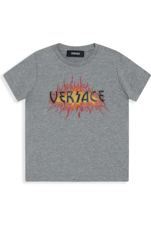 VERSACE Playera con logo estampado
