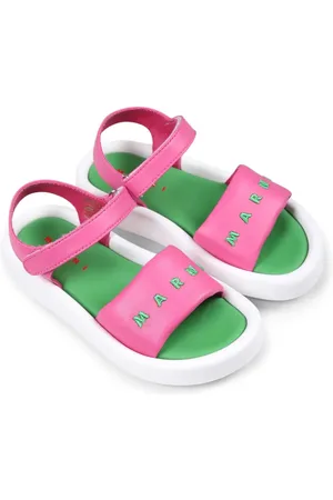 Marni Sandalias con logo bordado