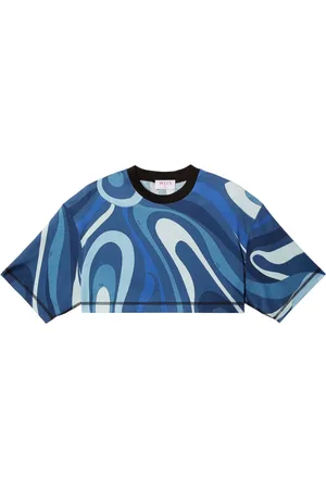 Puccini Playera con estampado Marmo