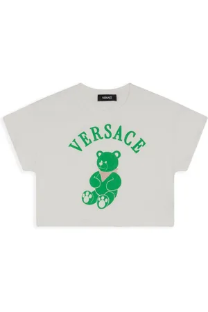 VERSACE Playera con logo estampado