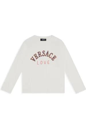 VERSACE Playera con logo bordado