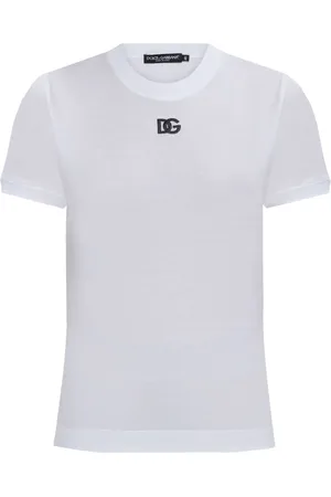 Dolce & Gabbana Playera con logo bordado