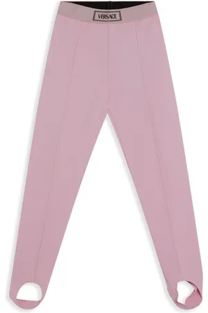 VERSACE Leggins con logo en la pretina