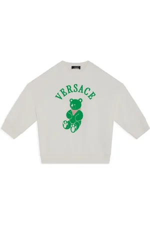 VERSACE Sudadera con logo estampado