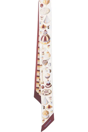 Salvatore Ferragamo Mascada con estampado Nadir