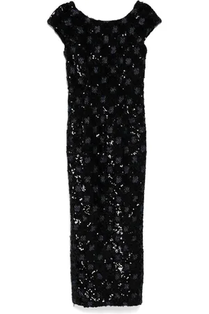 LOUIS VUITTON Vestido de fiesta bordado con lentejuelas