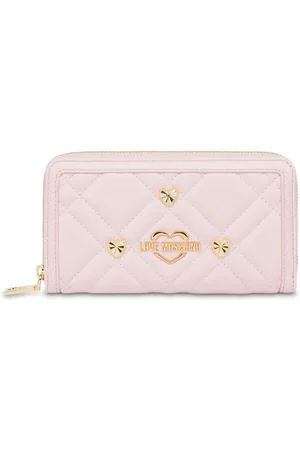 Moschino Cartera con placa del logo