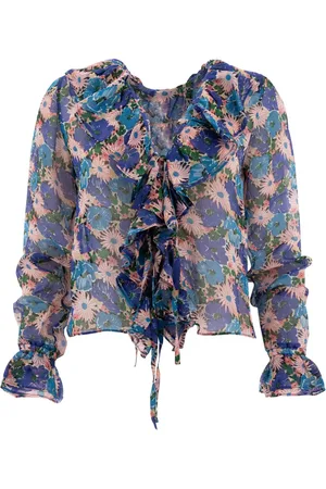 BODE Blusa con estampado floral