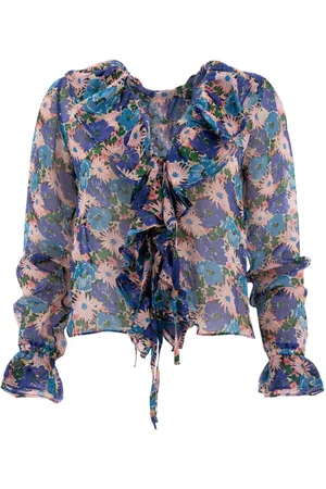 BODE Blusa con estampado floral