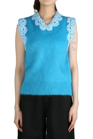 MERYLL ROGGE Embroidered knit vest