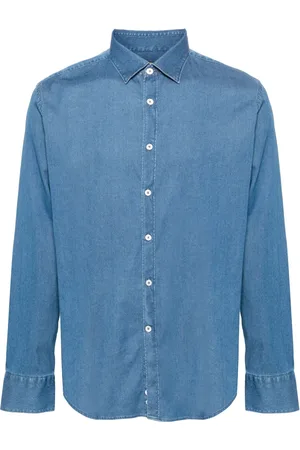 CANALI Camisa de mezclilla