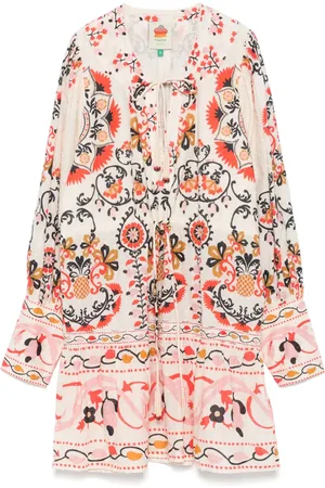 Farm Rio Vestido corto Mandala