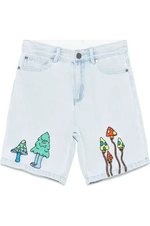 Stella McCartney Shorts con motivo bordado