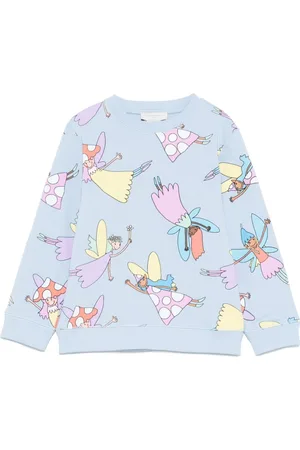 Stella McCartney Sudadera con ilustración estampada
