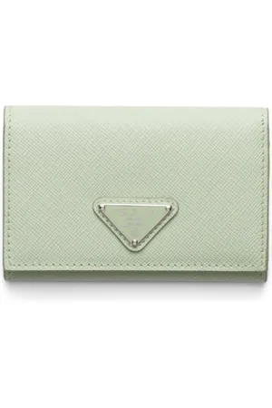 Prada Tarjetero con logo triangular