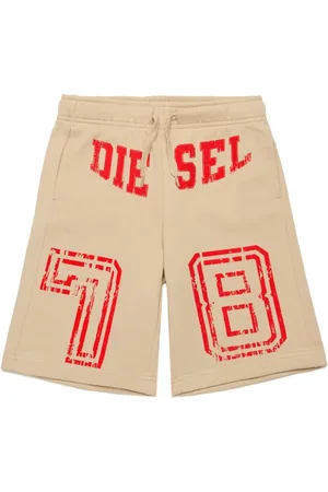 Diesel Shorts con logo estampado