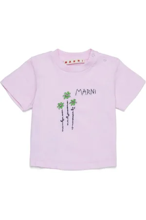 Marni Playera con logo bordado