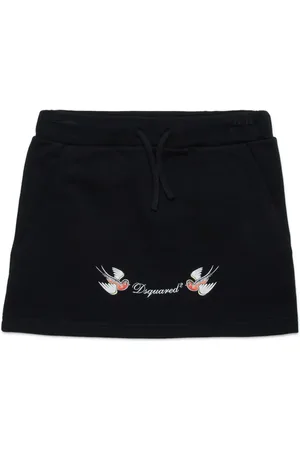 Dsquared2 Falda con logo estampado