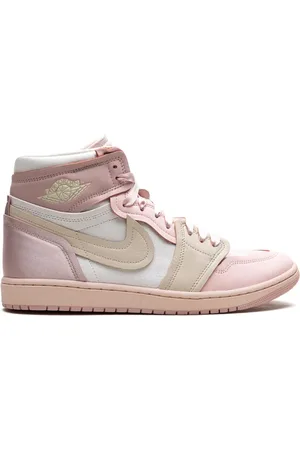 Jordan Tenis Air 1 High Method of Make - Pink Oxford/Atmosphere/Phantom/Legend Light Brown
