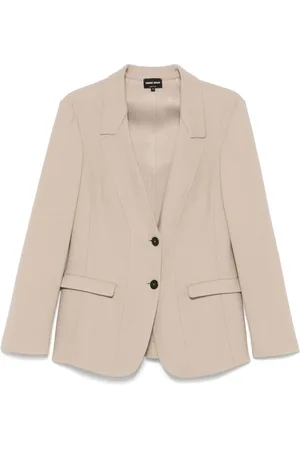 Giorgio Armani Blazer con detalle de costuras