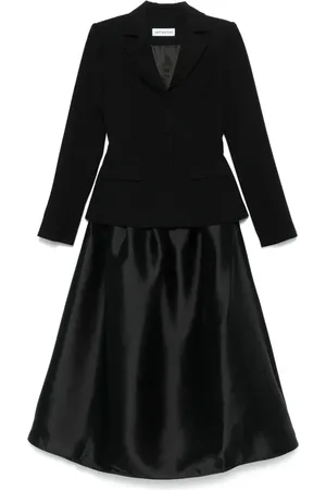 Self-Portrait Vestido midi con paneles