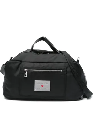 Moschino Bolsa de viaje con placa del logo