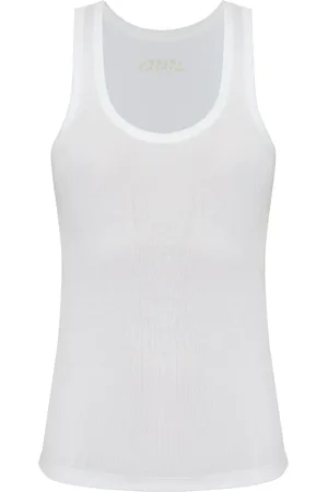 Isabel Marant Chaleco Thea con logo bordado