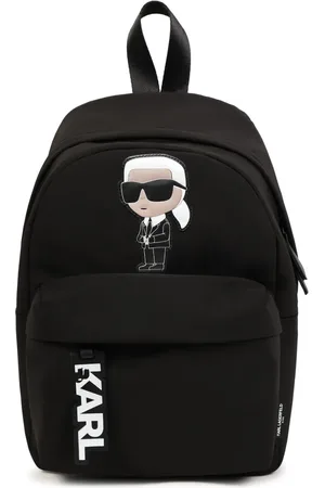 Karl Lagerfeld Mochila con aplique Ikon Karl