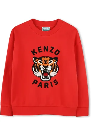 Kenzo Sudadera con bordado Tiger Head