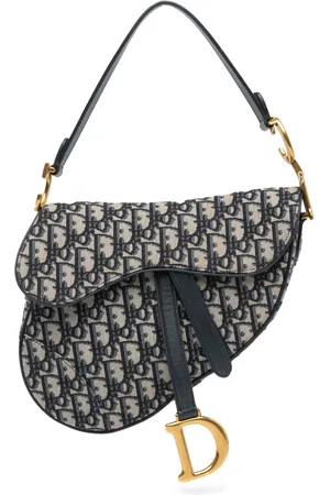 Dior Bolsa de hombro Medium Oblique Saddle 2020