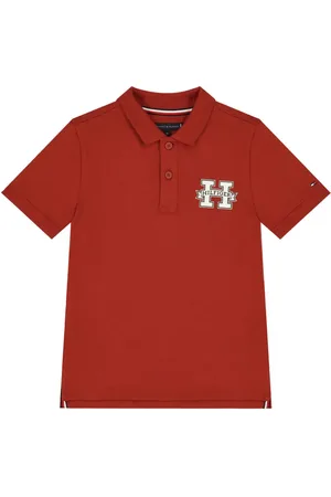 Tommy Hilfiger Playera tipo polo con logo
