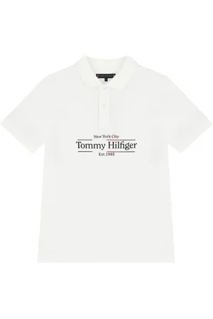 Tommy Hilfiger Playera tipo polo con logo