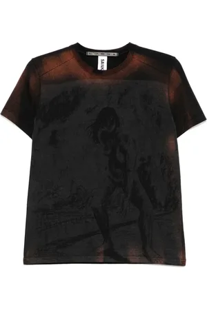 SANKUANZ Playera descolorida