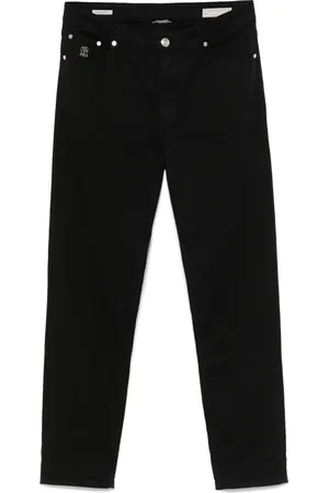 Brunello Cucinelli Jeans con logo bordado