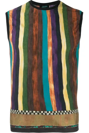 Jean Paul Gaultier Camiseta con motivo de rayas