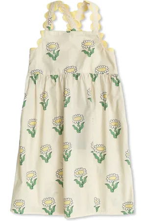 Stella McCartney Vestido con margaritas estampadas