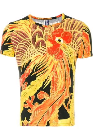Jean Paul Gaultier Rooster pattern print T-shirt