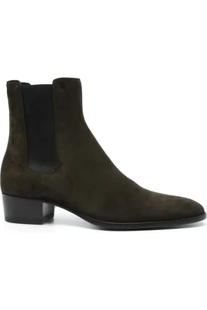 Saint Laurent Botines Wyatt con tacón 40mm