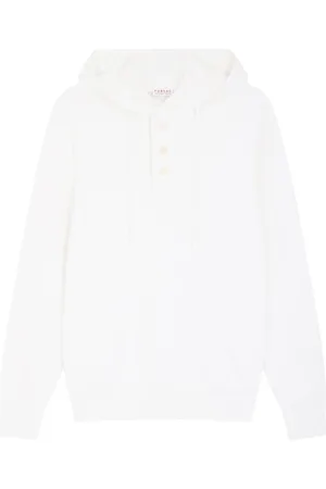 Fursac Hoodie de tejido fino con efecto cepillado
