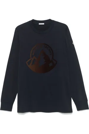 Moncler Playera con logo afelpado