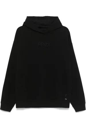 Fendi Hoodie con logo bordado