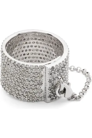 Eddie Borgo Anillo Pavé Safety Chain
