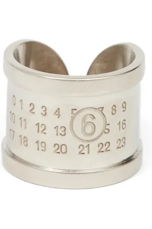 Maison Margiela Anillo con motivo de números