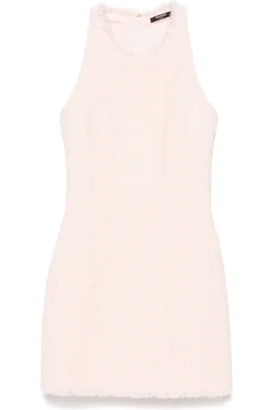 Balmain Vestido corto de tweed