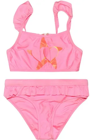 Billieblush Bikini estilo bordado con lentejuelas