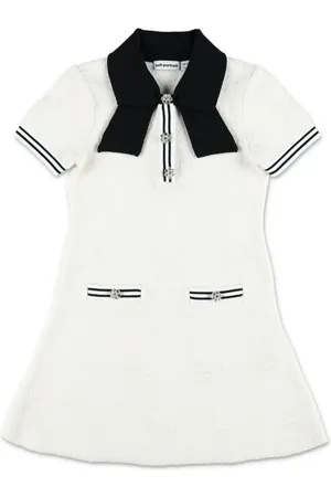 Self-Portrait Vestido con motivo en jacquard
