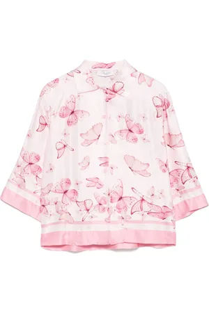 MONNALISA Camisa con mariposas estampadas